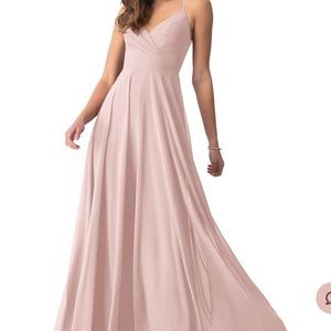 Azazie Avelina dress dusty rose